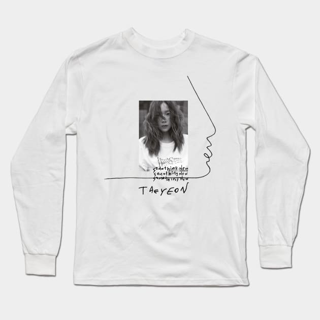 Girls' Generation (SNSD) Kim Taeyeon "Something New" Long Sleeve T-Shirt by iKPOPSTORE